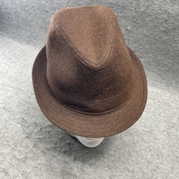 Daniel Cremieux Fedora Hat Mens S/M Wool Poly Blend Brown Vintage inspired - Picture 3 of 7